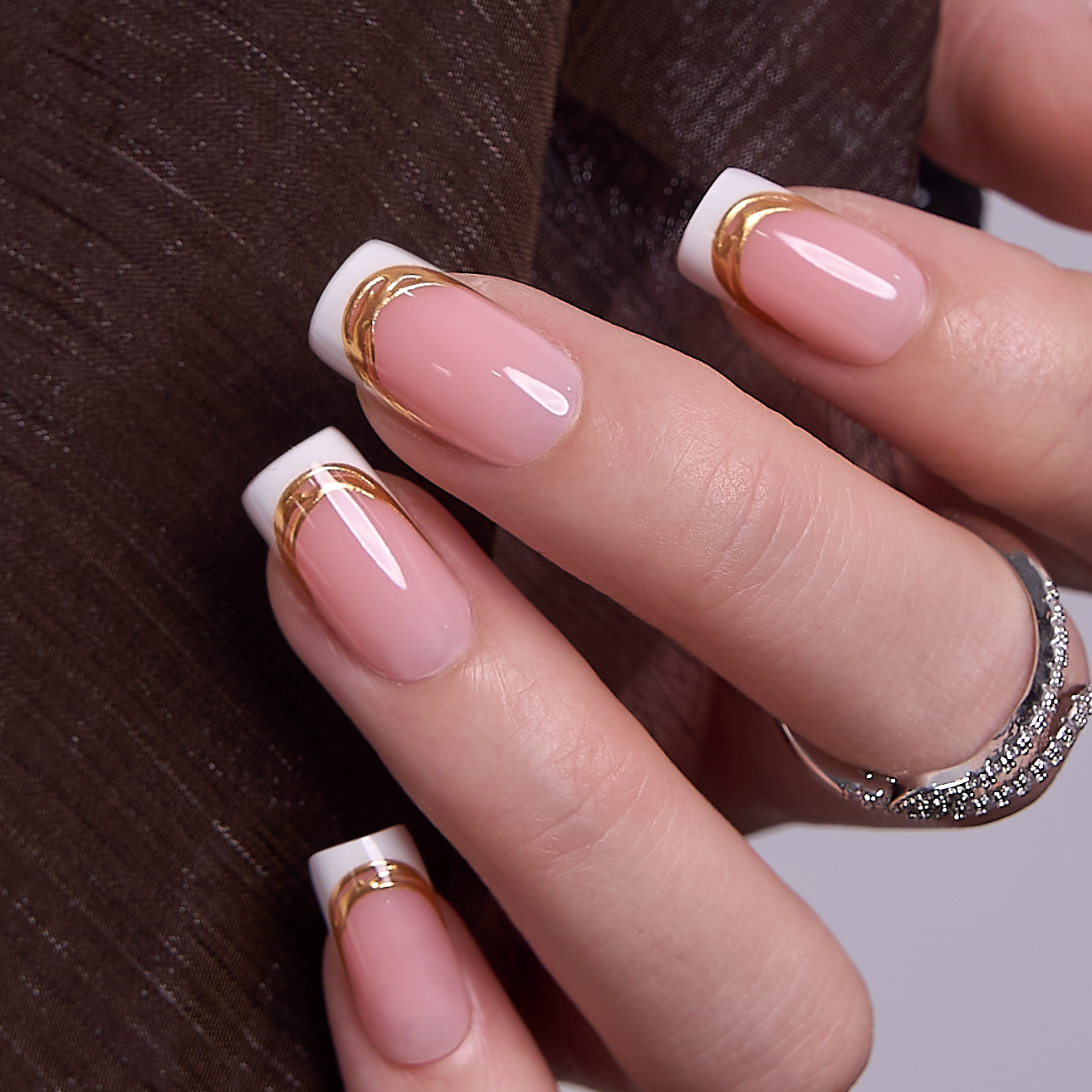 Gilded Blush – M Squoval