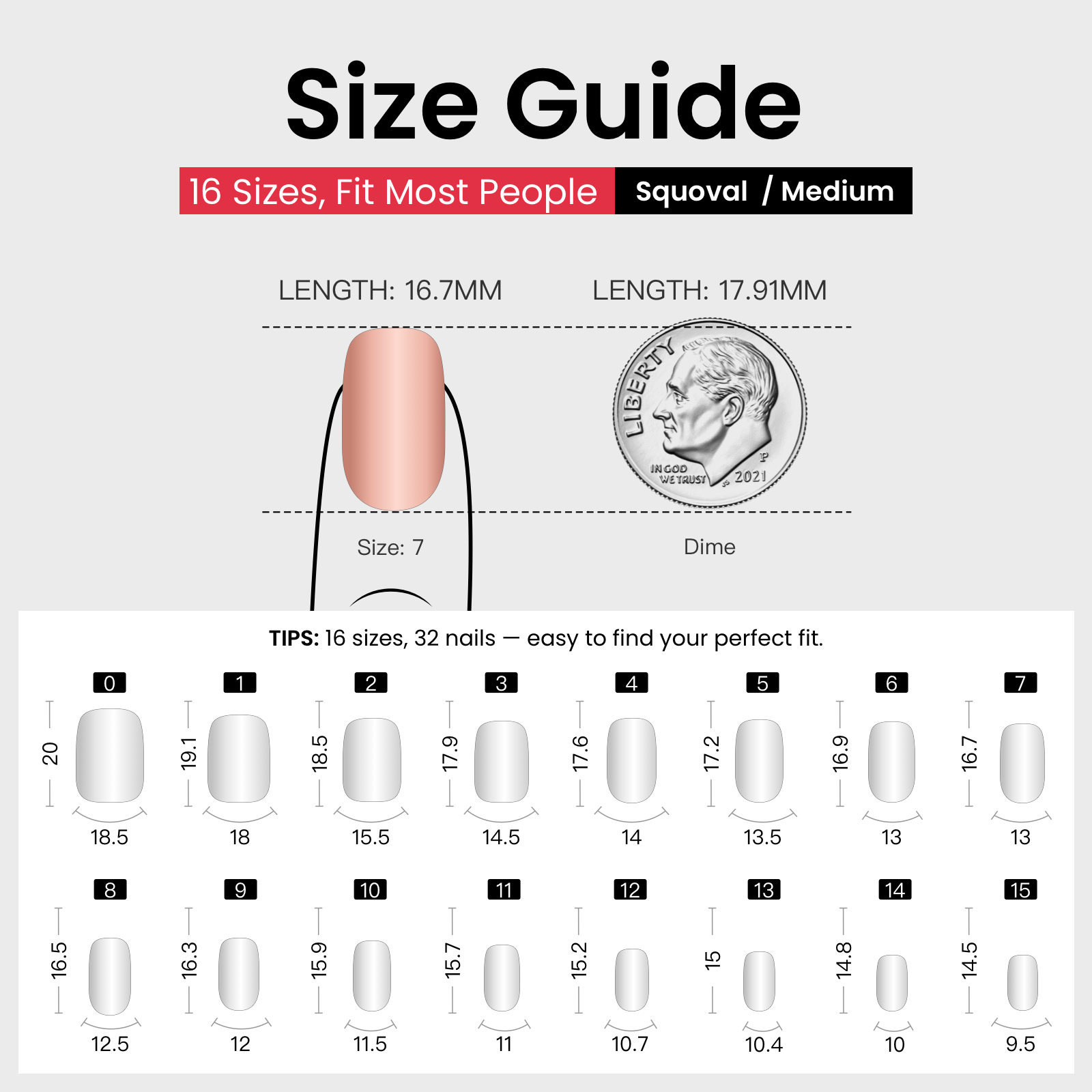 Gilded Blush – M Squoval